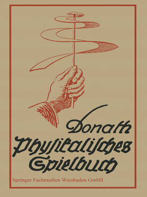 cover image of Physikalisches Spielbuch für die Jugend